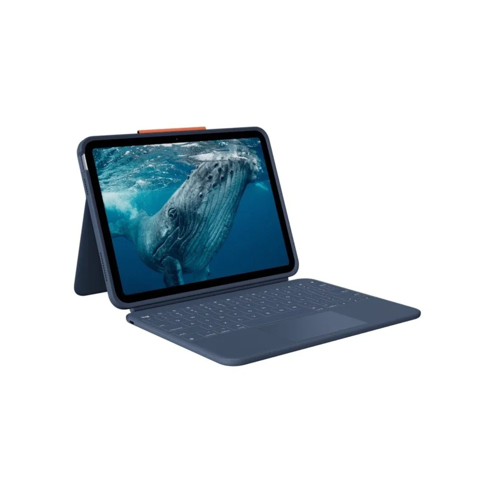 NEW Logitech Rugged Combo 4 Touch Keyboard Case Trackpad for Apple iPad 10th